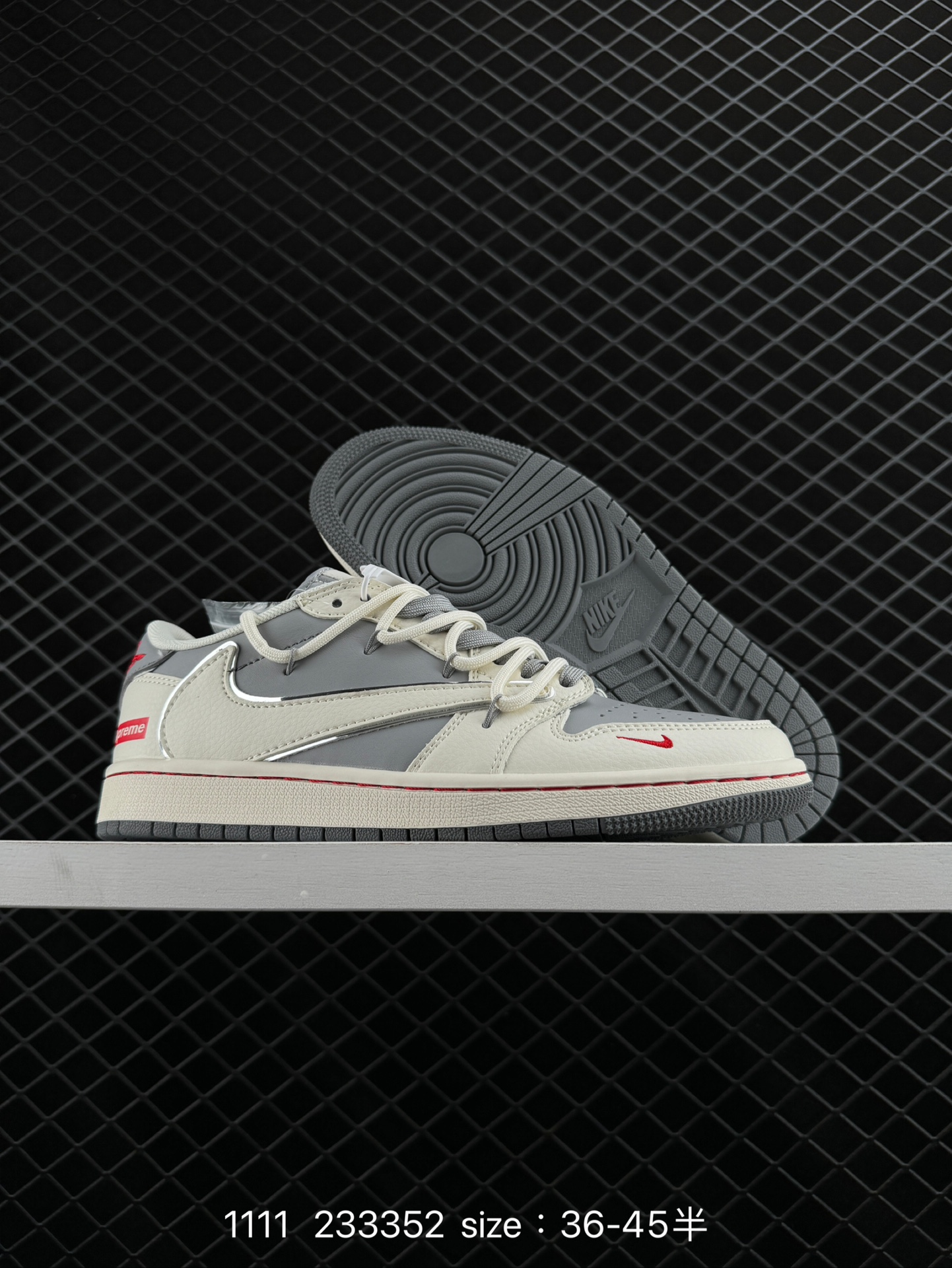 Travis Scott x Air Jordan 1 ” Reverse Mocha “